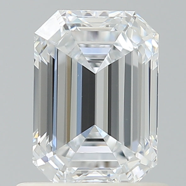1.03 Carat Emerald Shaped, Excellent Cut, E Color, VVS1 Clarity, IGI Certified Lab Grown Diamond