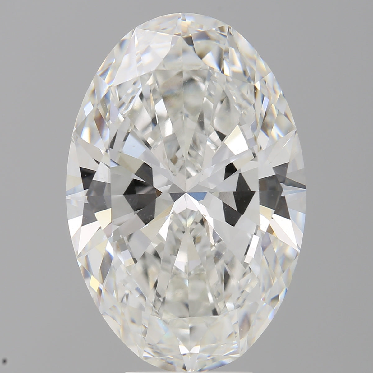 8.01 Carat Oval Shaped, Ideal Cut, F Color, VVS2 Clarity, IGI Certified Lab Grown Diamond