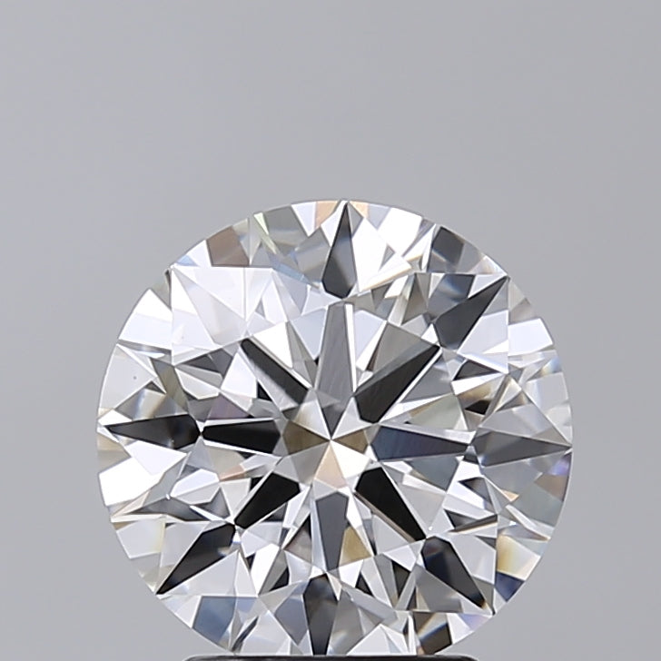 3.02 Carat Round Shaped, Ideal Cut, E Color, VS1 Clarity, IGI Certified Lab Grown Diamond