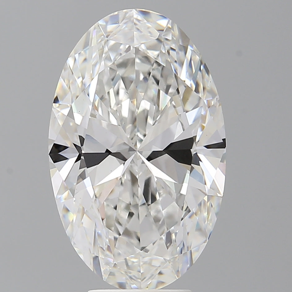6.09 Carat Oval Shaped, Excellent Cut, E Color, VS1 Clarity, IGI Certified Lab Grown Diamond