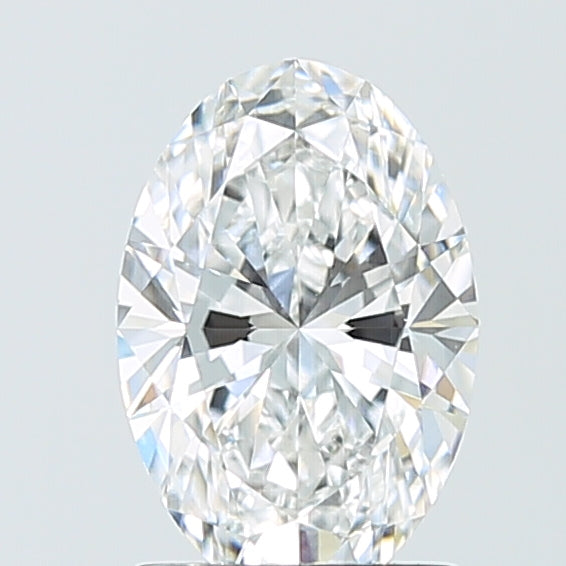 1.55 Carat Oval Shaped, Ideal Cut, D Color, VVS2 Clarity, IGI Certified Lab Grown Diamond