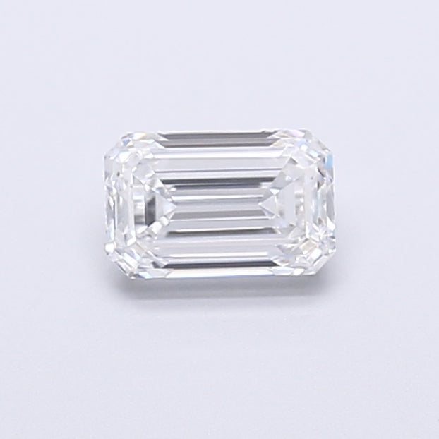 0.93 Carat Emerald Shaped, Very Good Cut, D Color, VVS2 Clarity, IGI Certified Lab Grown Diamond