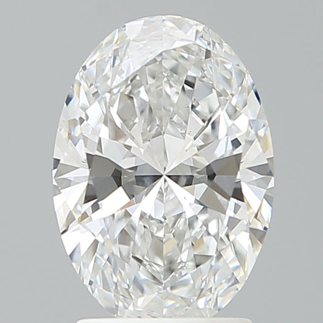 2.10 Carat Oval Shaped, Excellent Cut, E Color, VVS2 Clarity, IGI Certified Lab Grown Diamond