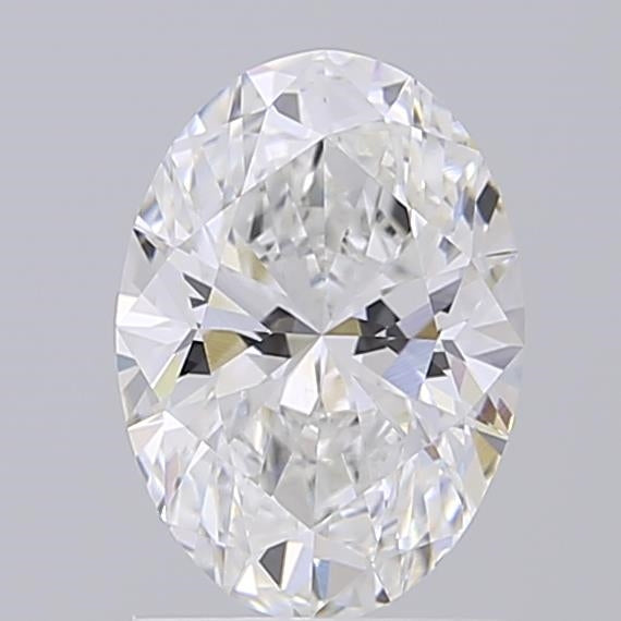 1.59 Carat Oval Shaped, Ideal Cut, E Color, VVS2 Clarity, IGI Certified Lab Grown Diamond