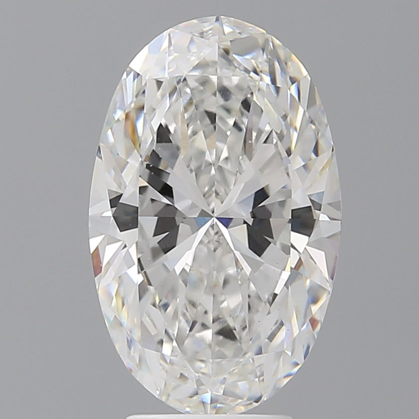 4.58 Carat Oval Shaped, Ideal Cut, E Color, VS1 Clarity, IGI Certified Lab Grown Diamond