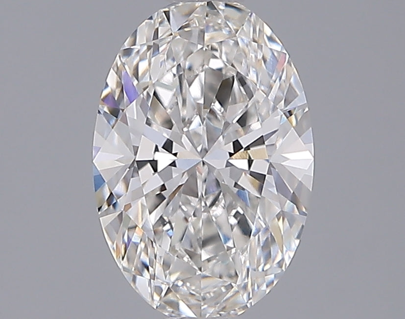 1.54 Carat Oval Shaped, Ideal Cut, F Color, VVS2 Clarity, IGI Certified Lab Grown Diamond