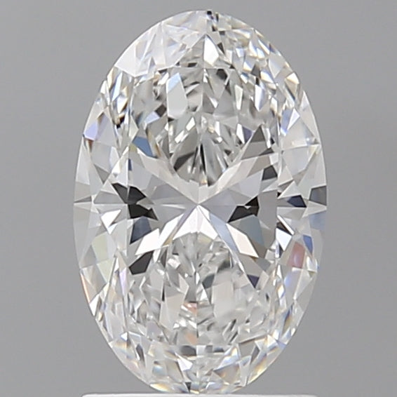 1.60 Carat Oval Shaped, Excellent Cut, D Color, VVS2 Clarity, IGI Certified Lab Grown Diamond