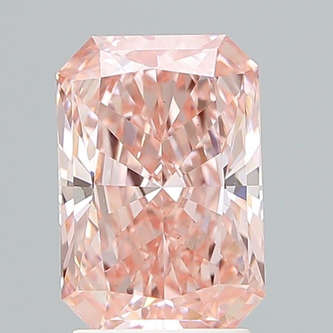 2.51 Carat Radiant Shaped, Ideal Cut, VS1 Clarity, IGI Certified Lab Grown Diamond
