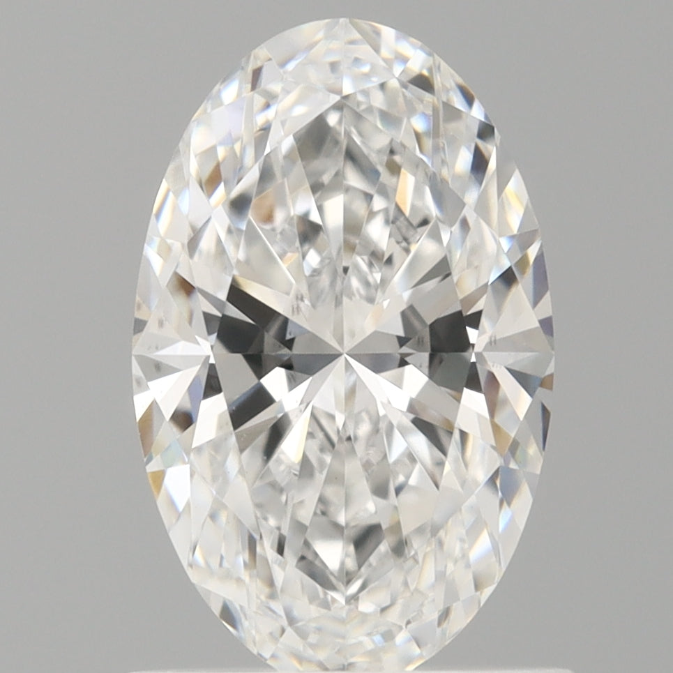 1.06 Carat Oval Shaped, Ideal Cut, D Color, VS2 Clarity, IGI Certified Lab Grown Diamond