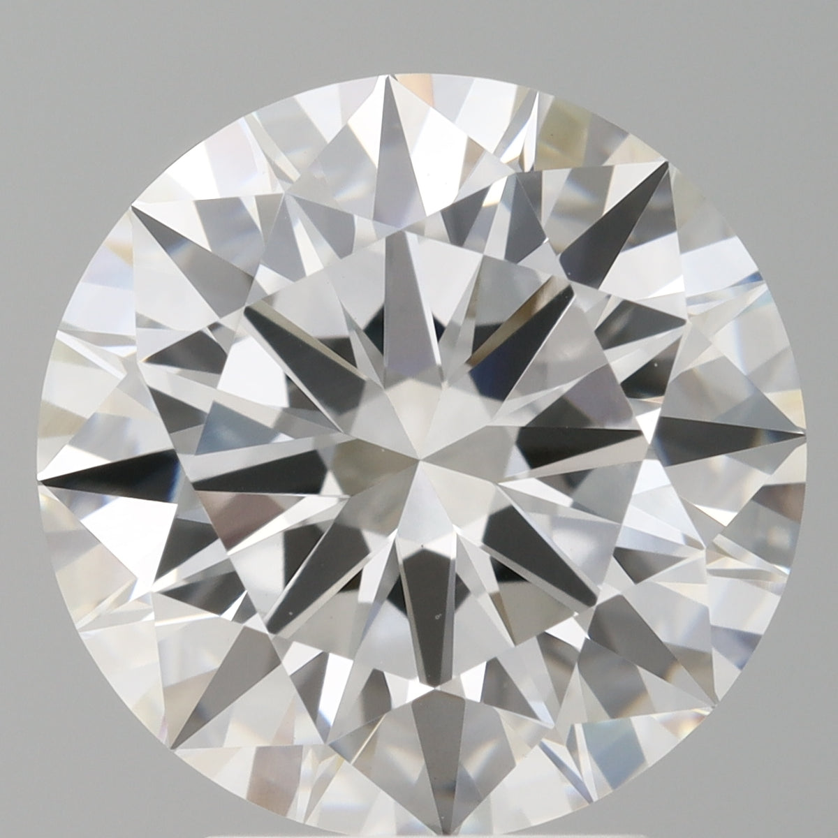 4.00 Carat Round Shaped, Excellent Cut, E Color, VVS2 Clarity, IGI Certified Lab Grown Diamond