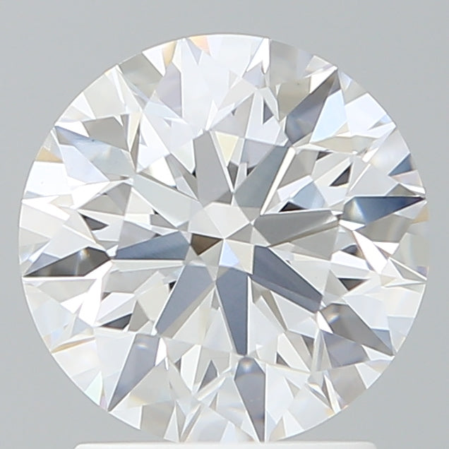 2.10 Carat Round Shaped, Excellent Cut, D Color, VS1 Clarity, IGI Certified Lab Grown Diamond