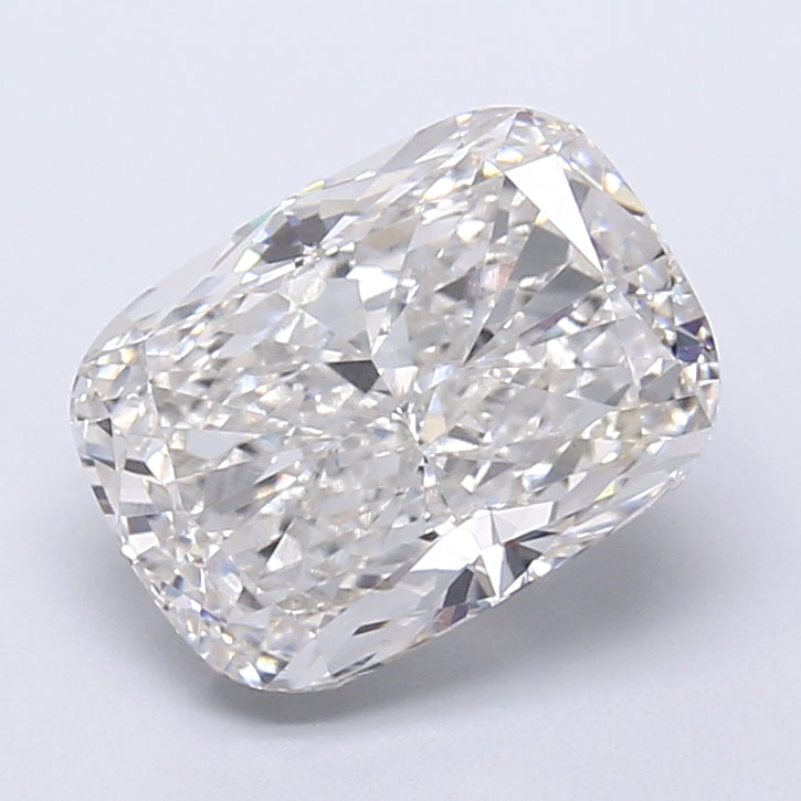 4.28 Carat Cushion Shaped, Very Good Cut, F Color, VVS2 Clarity, IGI Certified Lab Grown Diamond