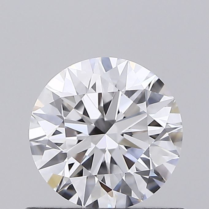 0.52 Carat Round Shaped, Ideal Cut, D Color, VVS2 Clarity, IGI Certified Lab Grown Diamond