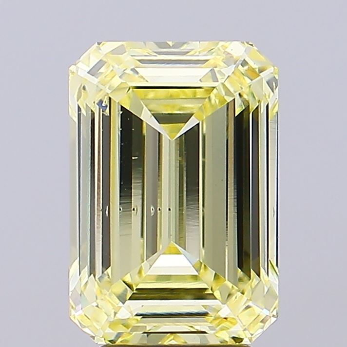 5.05 Carat Emerald Shaped, Ideal Cut, VS2 Clarity, IGI Certified Lab Grown Diamond