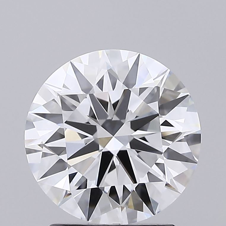 2.10 Carat Round Shaped, Ideal Cut, E Color, VVS2 Clarity, IGI Certified Lab Grown Diamond