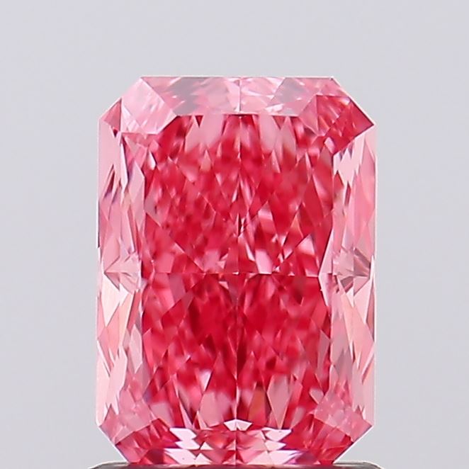 1.28 Carat Radiant Shaped, Excellent Cut, VVS2 Clarity, IGI Certified Lab Grown Diamond