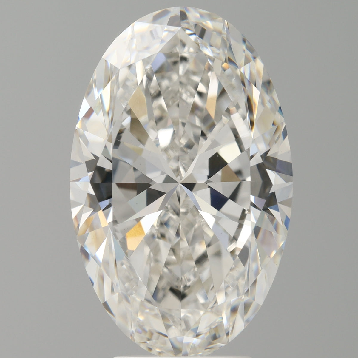6.01 Carat Oval Shaped, Ideal Cut, F Color, VVS2 Clarity, IGI Certified Lab Grown Diamond