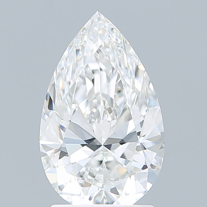 2.02 Carat Pear Shaped, Ideal Cut, E Color, VVS1 Clarity, IGI Certified Lab Grown Diamond
