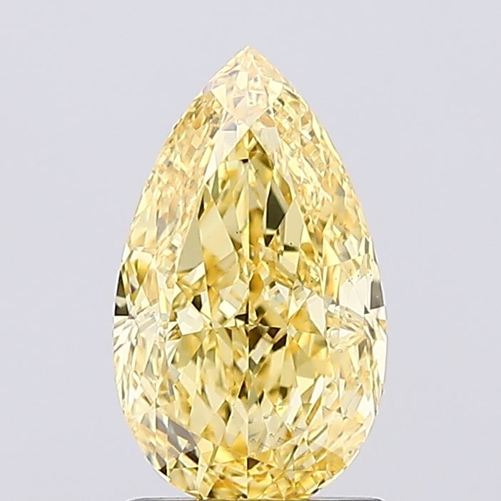 1.29 Carat Pear Shaped, Ideal Cut, VS1 Clarity, IGI Certified Lab Grown Diamond