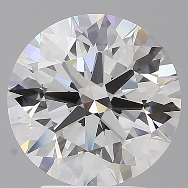 3.55 Carat Round Shaped, Ideal Cut, E Color, VVS2 Clarity, IGI Certified Lab Grown Diamond
