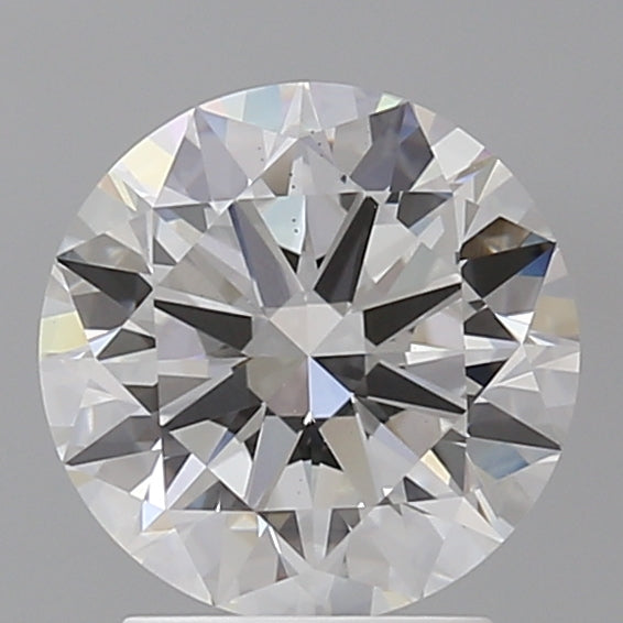 2.50 Carat Round Shaped, Excellent Cut, E Color, VS2 Clarity, IGI Certified Lab Grown Diamond