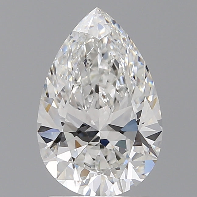 2.10 Carat Pear Shaped, Ideal Cut, E Color, VVS2 Clarity, IGI Certified Lab Grown Diamond
