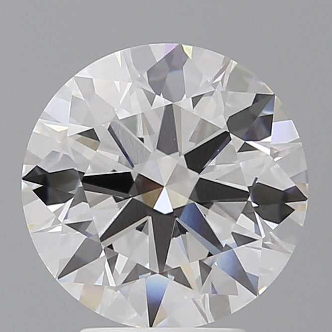 4.04 Carat Round Shaped, Ideal Cut, E Color, VVS2 Clarity, IGI Certified Lab Grown Diamond