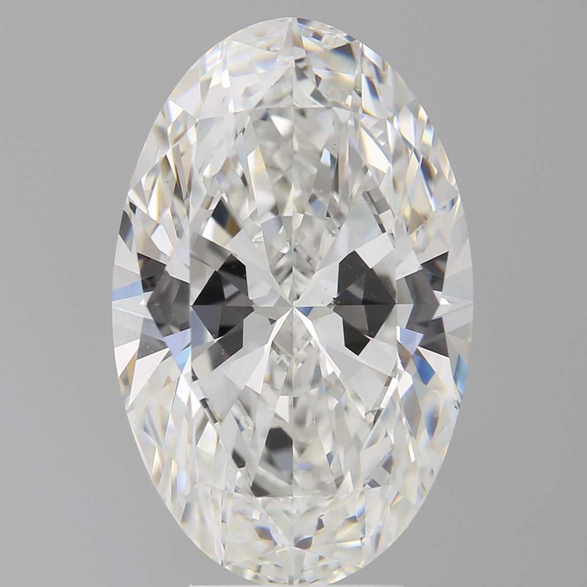 6.08 Carat Oval Shaped, Ideal Cut, F Color, VVS2 Clarity, IGI Certified Lab Grown Diamond