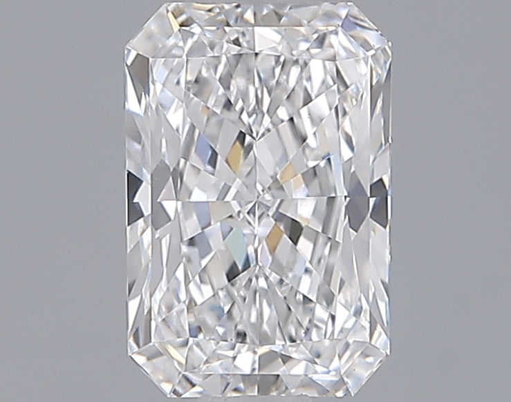 1.53 Carat Radiant Shaped, Ideal Cut, D Color, VS1 Clarity, IGI Certified Lab Grown Diamond
