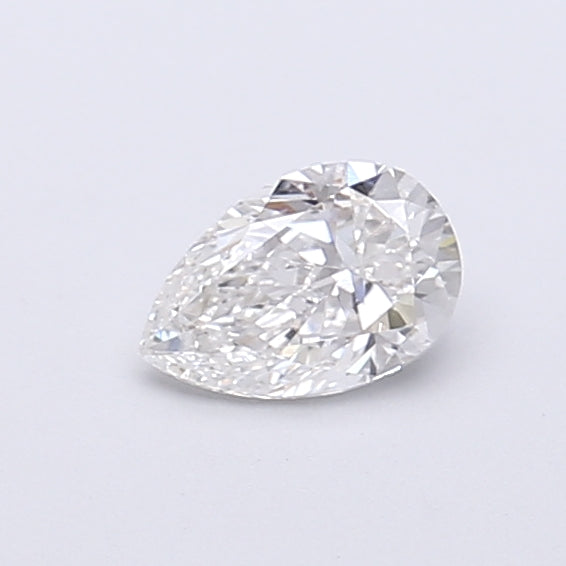 0.40 Carat Pear Shaped, Very Good Cut, E Color, VVS2 Clarity, IGI Certified Lab Grown Diamond
