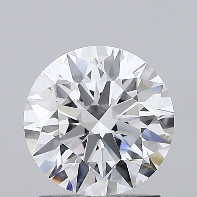 1.58 Carat Round Shaped, Ideal Cut, D Color, VVS2 Clarity, IGI Certified Lab Grown Diamond