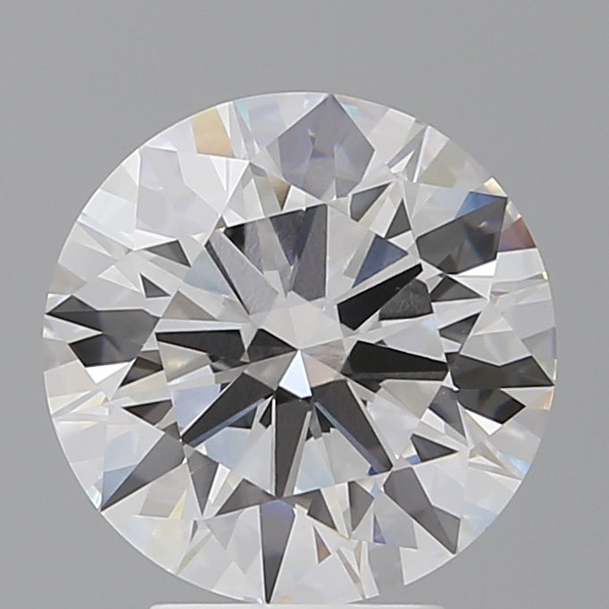 4.03 Carat Round Shaped, Ideal Cut, E Color, VVS2 Clarity, IGI Certified Lab Grown Diamond
