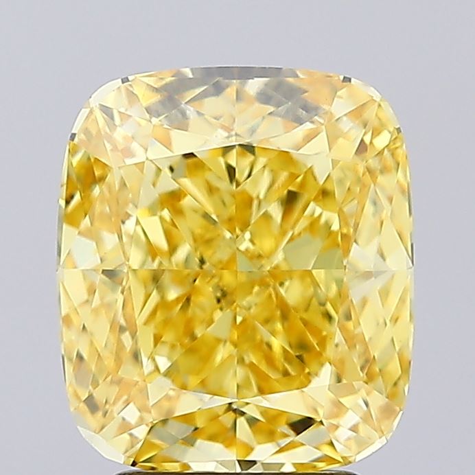 3.22 Carat Cushion Shaped, Ideal Cut, VVS2 Clarity, IGI Certified Lab Grown Diamond