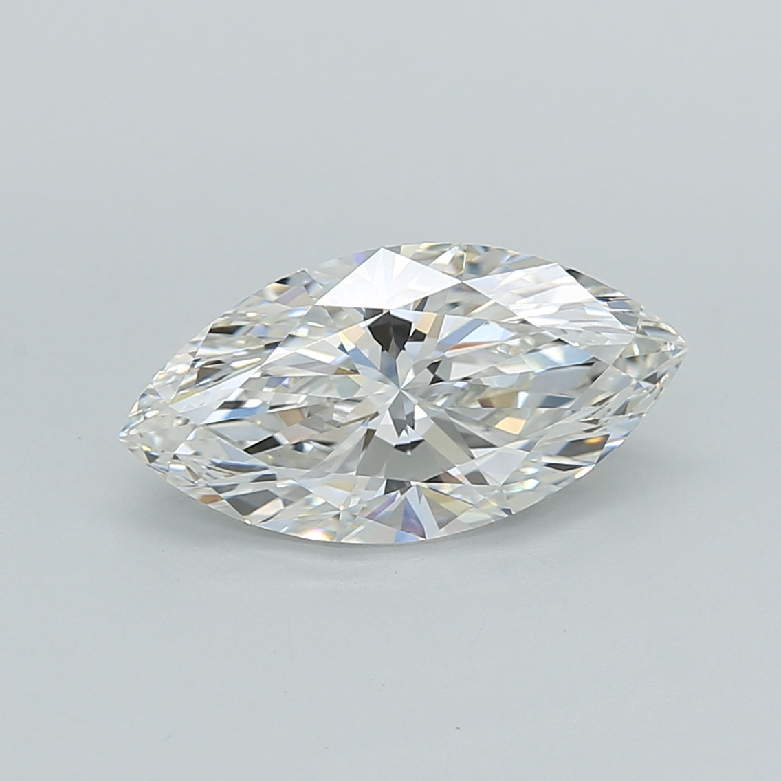 2.03 Carat Marquise Shaped, Ideal Cut, G Color, VVS2 Clarity, IGI Certified Lab Grown Diamond