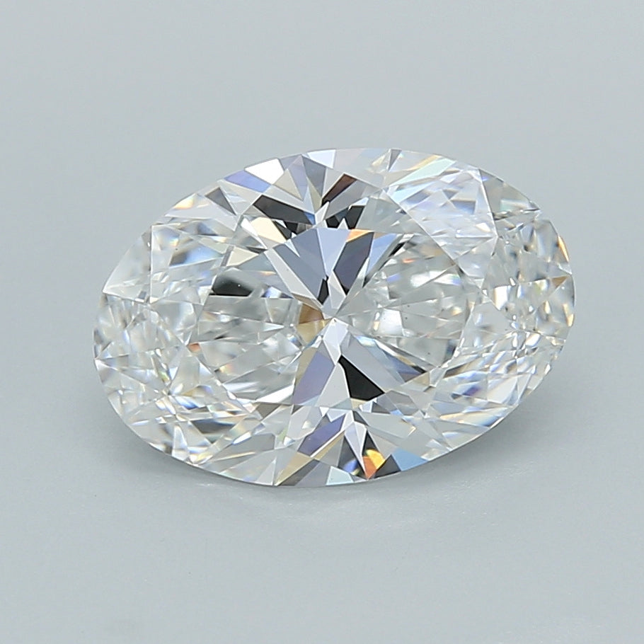 2.05 Carat Oval Shaped, Ideal Cut, D Color, VS1 Clarity, IGI Certified Lab Grown Diamond