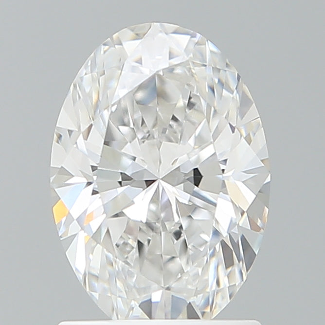 1.50 Carat Oval Shaped, Excellent Cut, D Color, VVS1 Clarity, IGI Certified Lab Grown Diamond