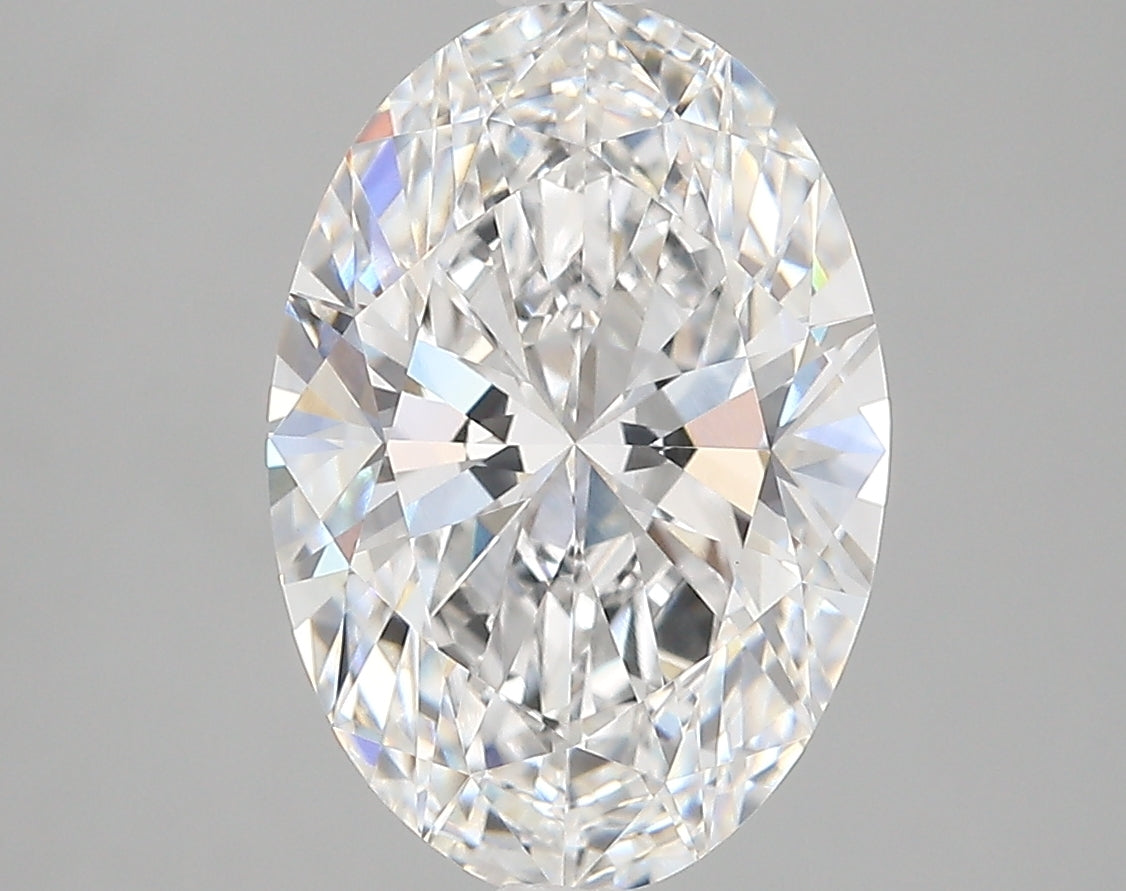 4.00 Carat Oval Shaped, Very Good Cut, E Color, VVS1 Clarity, IGI Certified Lab Grown Diamond