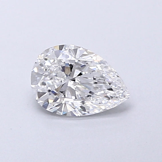 0.48 Carat Pear Shaped, Very Good Cut, D Color, VVS2 Clarity, IGI Certified Lab Grown Diamond