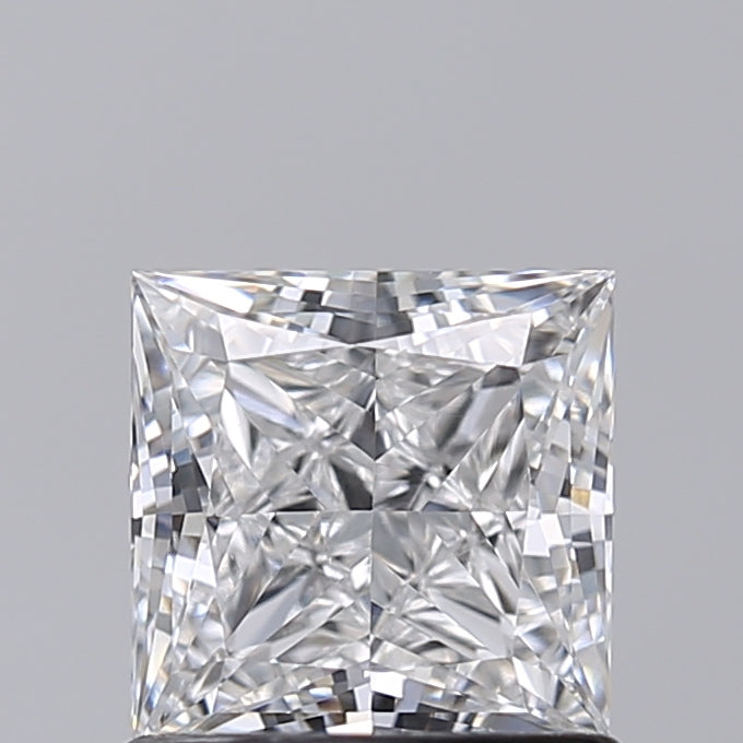 1.02 Carat Princess Shaped, Very Good Cut, E Color, VVS2 Clarity, IGI Certified Lab Grown Diamond