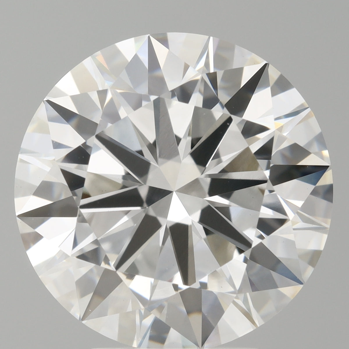 5.01 Carat Round Shaped, Ideal Cut, F Color, VVS2 Clarity, IGI Certified Lab Grown Diamond
