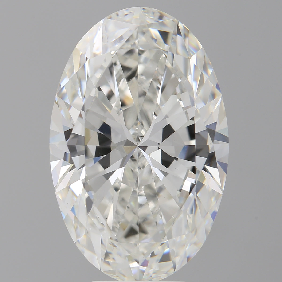 8.10 Carat Oval Shaped, Ideal Cut, F Color, VVS2 Clarity, IGI Certified Lab Grown Diamond