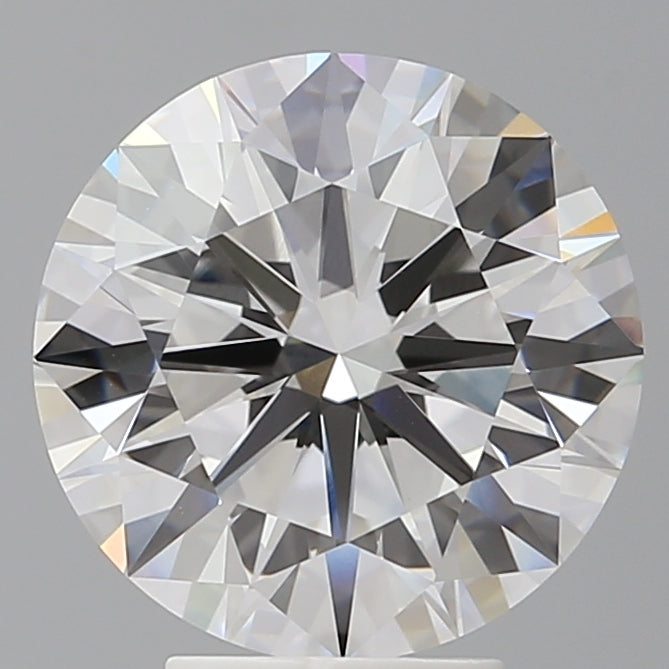 4.60 Carat Round Shaped, Ideal Cut, F Color, VVS2 Clarity, IGI Certified Lab Grown Diamond