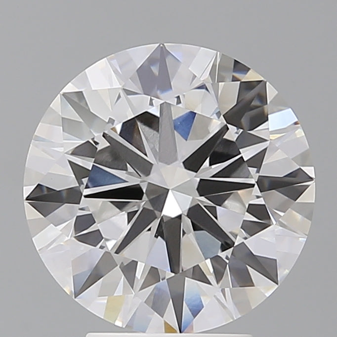 4.10 Carat Round Shaped, Ideal Cut, E Color, VVS2 Clarity, IGI Certified Lab Grown Diamond
