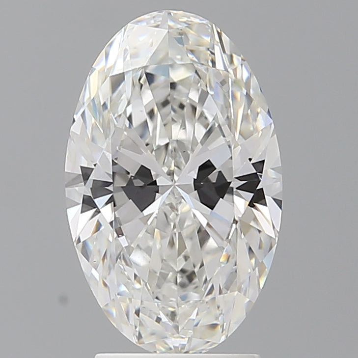 3.01 Carat Oval Shaped, Ideal Cut, F Color, VS1 Clarity, IGI Certified Lab Grown Diamond