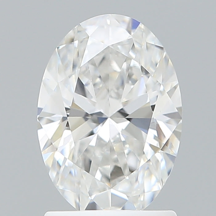 1.60 Carat Oval Shaped, Ideal Cut, E Color, VVS2 Clarity, IGI Certified Lab Grown Diamond