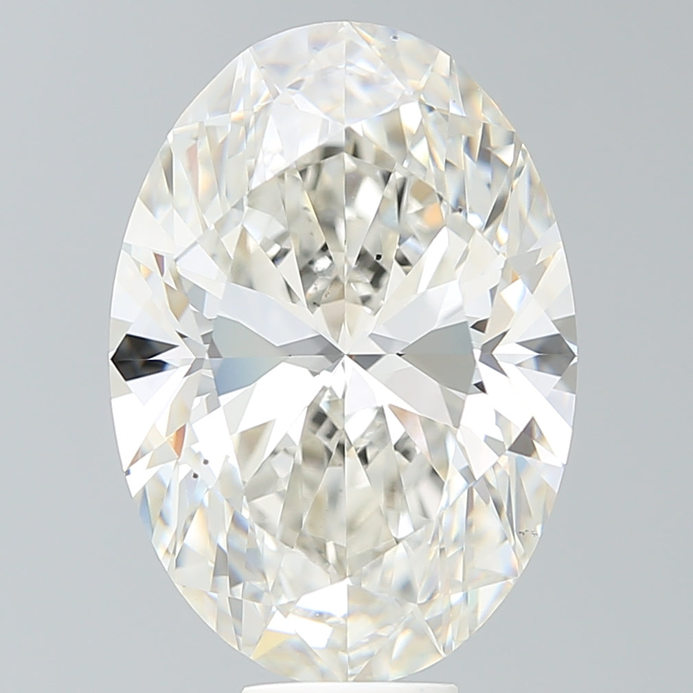 10.25 Carat Oval Shaped, Ideal Cut, H Color, VS2 Clarity, IGI Certified Lab Grown Diamond