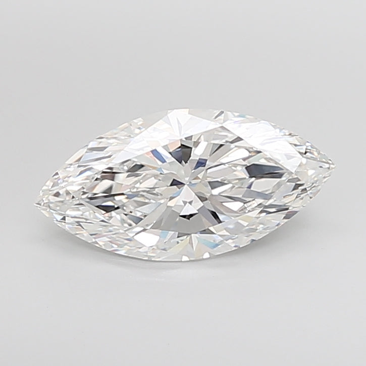 4.05 Carat Marquise Shaped, Ideal Cut, E Color, VVS2 Clarity, IGI Certified Lab Grown Diamond