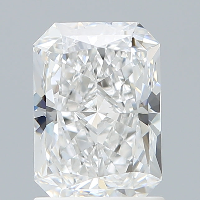 1.50 Carat Radiant Shaped, Ideal Cut, D Color, VVS1 Clarity, IGI Certified Lab Grown Diamond