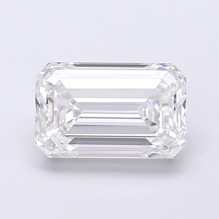 2.03 Carat Emerald Shaped, Very Good Cut, E Color, VVS2 Clarity, IGI Certified Lab Grown Diamond