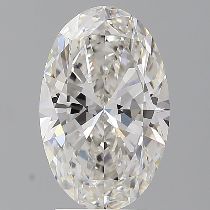 3.01 Carat Oval Shaped, Ideal Cut, F Color, VVS2 Clarity, IGI Certified Lab Grown Diamond